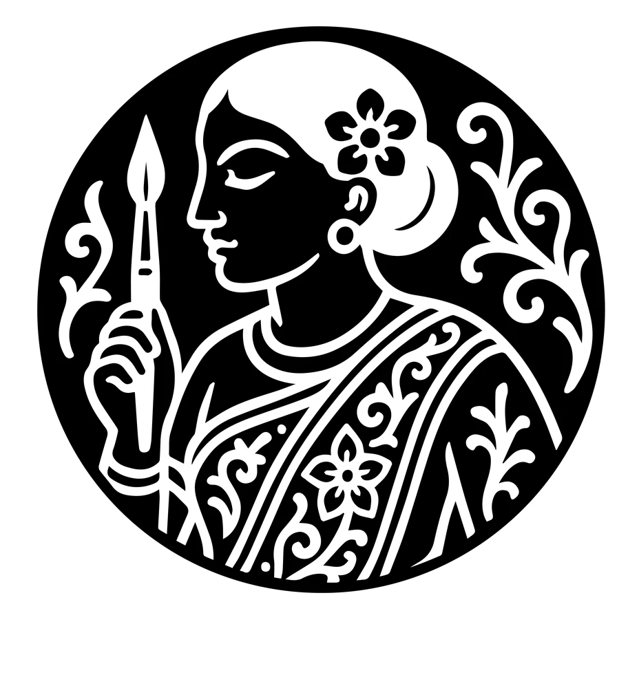 Sarojani Bathik — Mono, dark