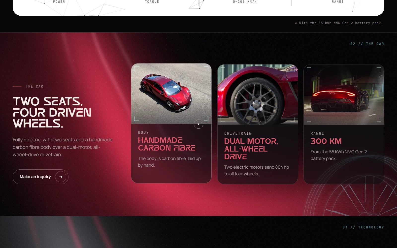 VEGA — Concept Site — screen 2