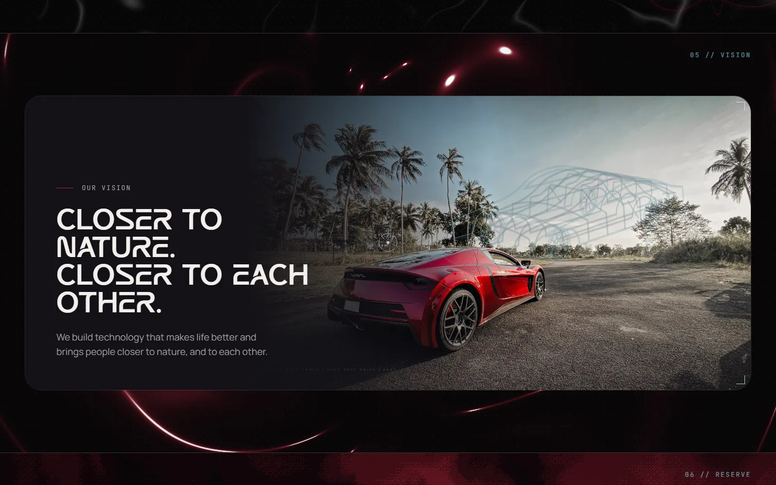 VEGA — Concept Site — screen 4